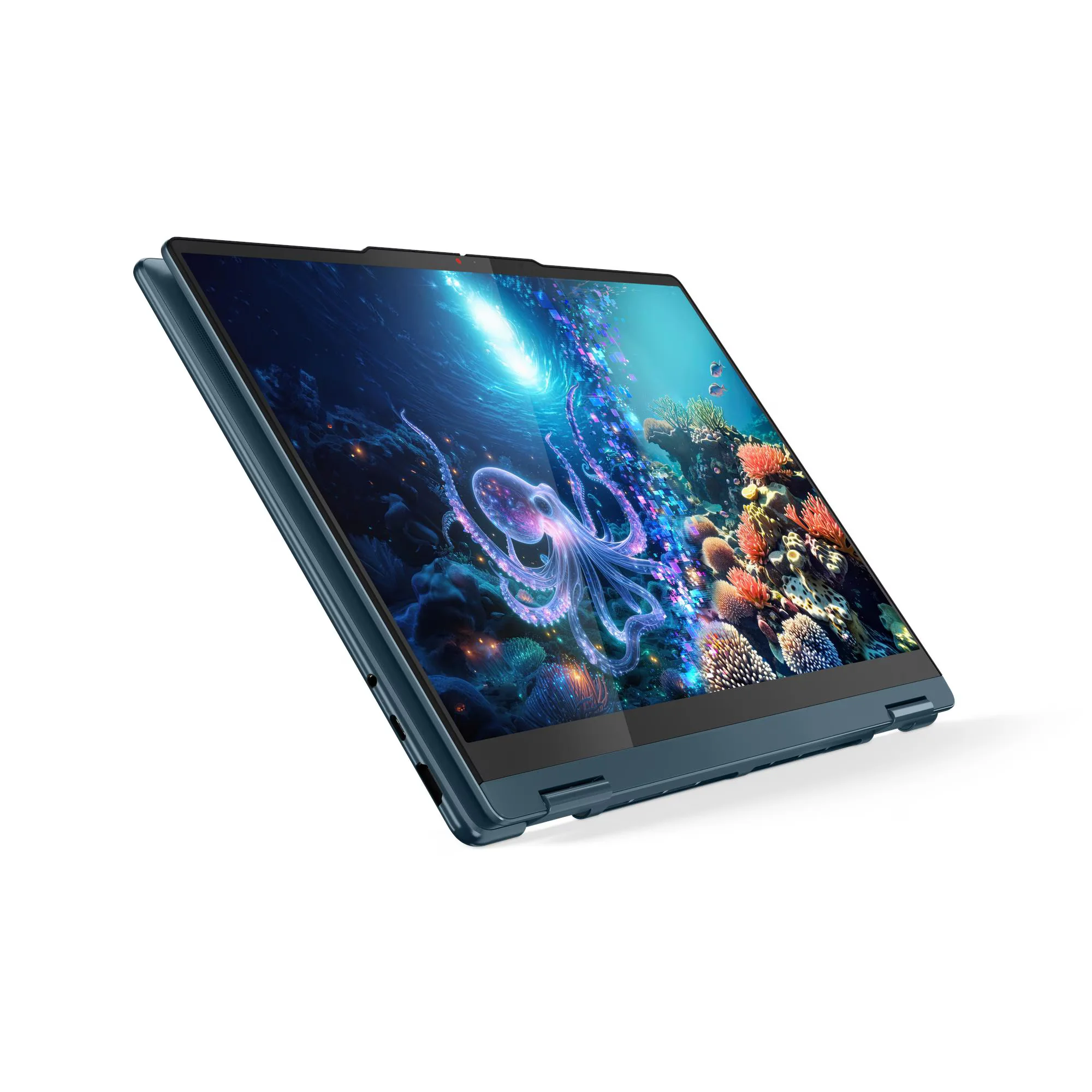 Lenovo Yoga 7 2 En 1 14AKP10 - Amd Ryzen AI 5 340 - 16GB LPDDR5X - 512GB SSD - Pantalla 14" WUXGA Touch - Copilot+pc - Win 11 ( 83JR006LLM ) miniatura 2