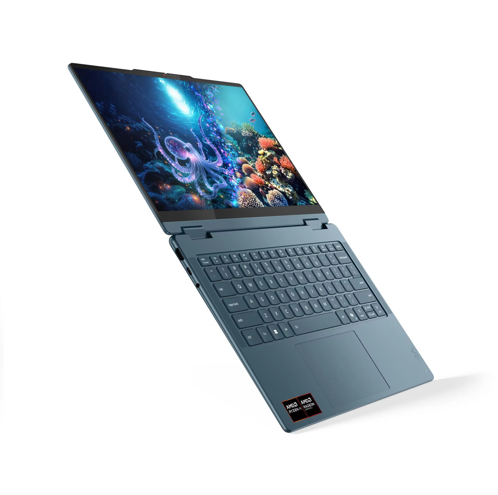 Lenovo Yoga 7 2 En 1 14AKP10 - Amd Ryzen AI 7 350 - 24GP LPDDR5X - 1 Tera SSD - Pant 14" WUXGA Touch - Copilot+pc - Win 11 - Tidal Teal ( 83JR000FLM ) miniatura 7