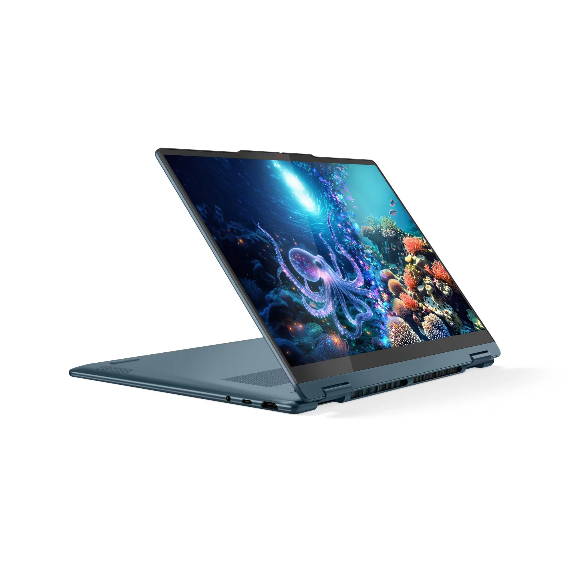 Lenovo Yoga 7 2 En 1 14AKP10 - Amd Ryzen AI 7 350 - 24GP LPDDR5X - 1 Tera SSD - Pant 14" WUXGA Touch - Copilot+pc - Win 11 - Tidal Teal ( 83JR000FLM ) miniatura 9