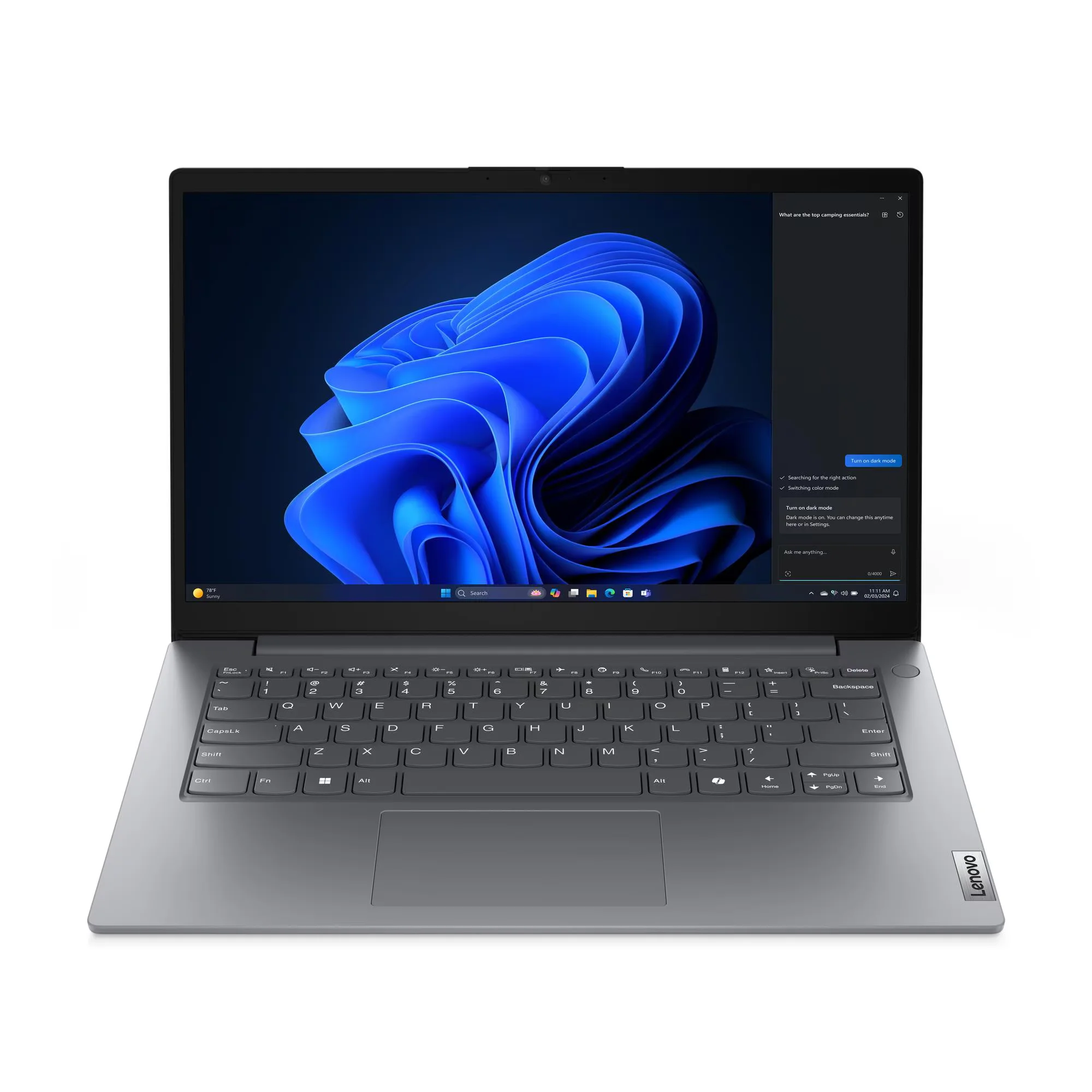 Lenovo V14 G5 Irl - Intel Core 7 240H - 8GB DDR5 - 512GB SSD - Pantalla 14" FHD - No DVD - HDMI - RJ45 - Freedos - Luna Grey ( 83GU008XLD )