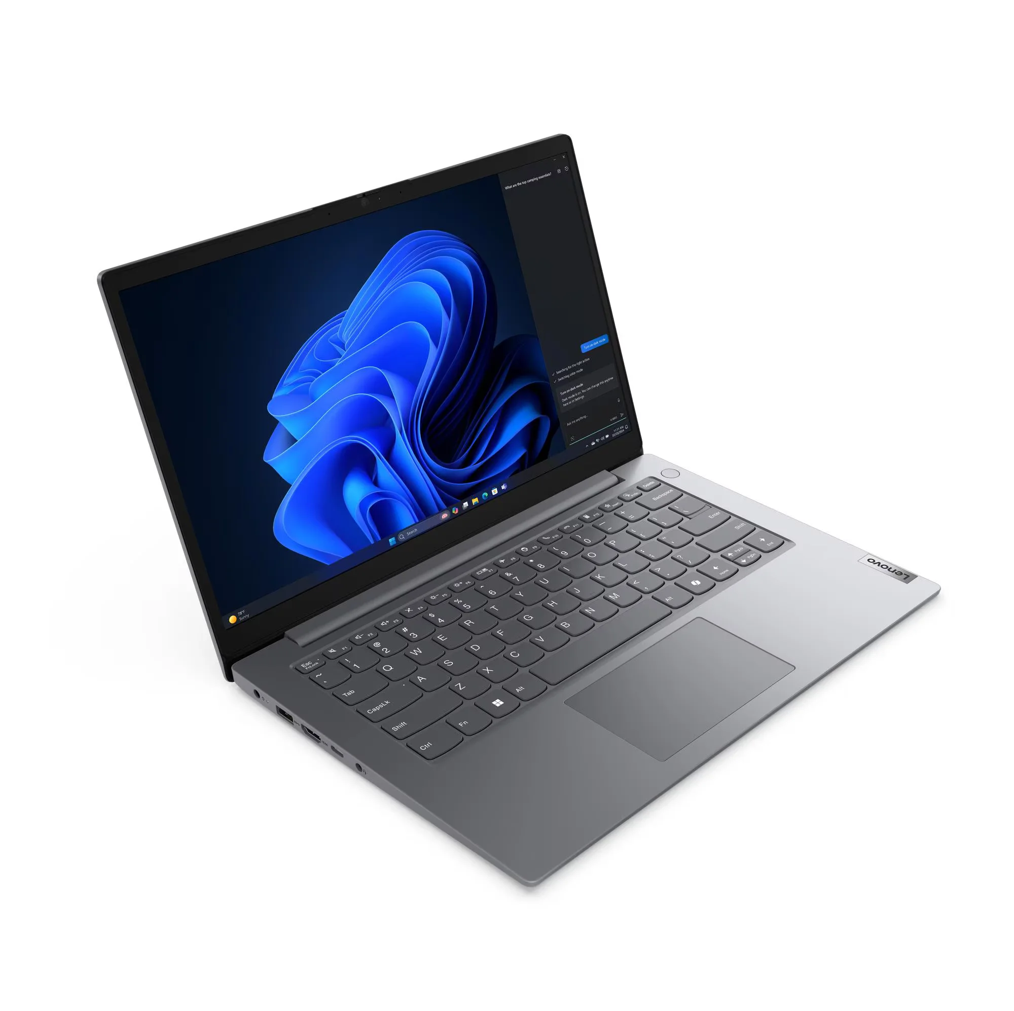 Lenovo V14 G5 Irl - Intel Core 7 240H - 8GB DDR5 - 512GB SSD - Pantalla 14" FHD - No DVD - HDMI - RJ45 - Freedos - Luna Grey ( 83GU008XLD ) miniatura 2