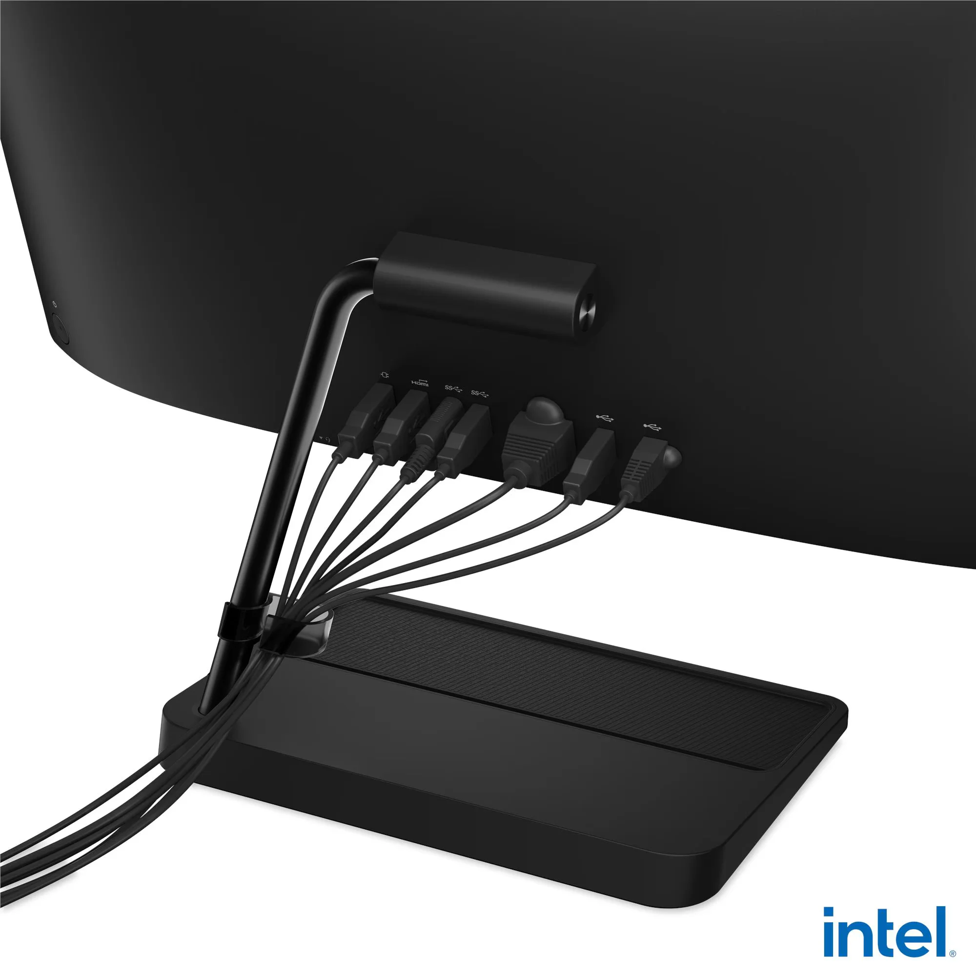 AIO Lenovo 3 24IAP7 - Intel Core I3 1215U - 8GB DDR4 - 512GB SSD - Pantalla 23,8" FHD - No DVD - HDMI - RJ45 - Windows 11 - Negro ( F0GH0102LD ) miniatura 9