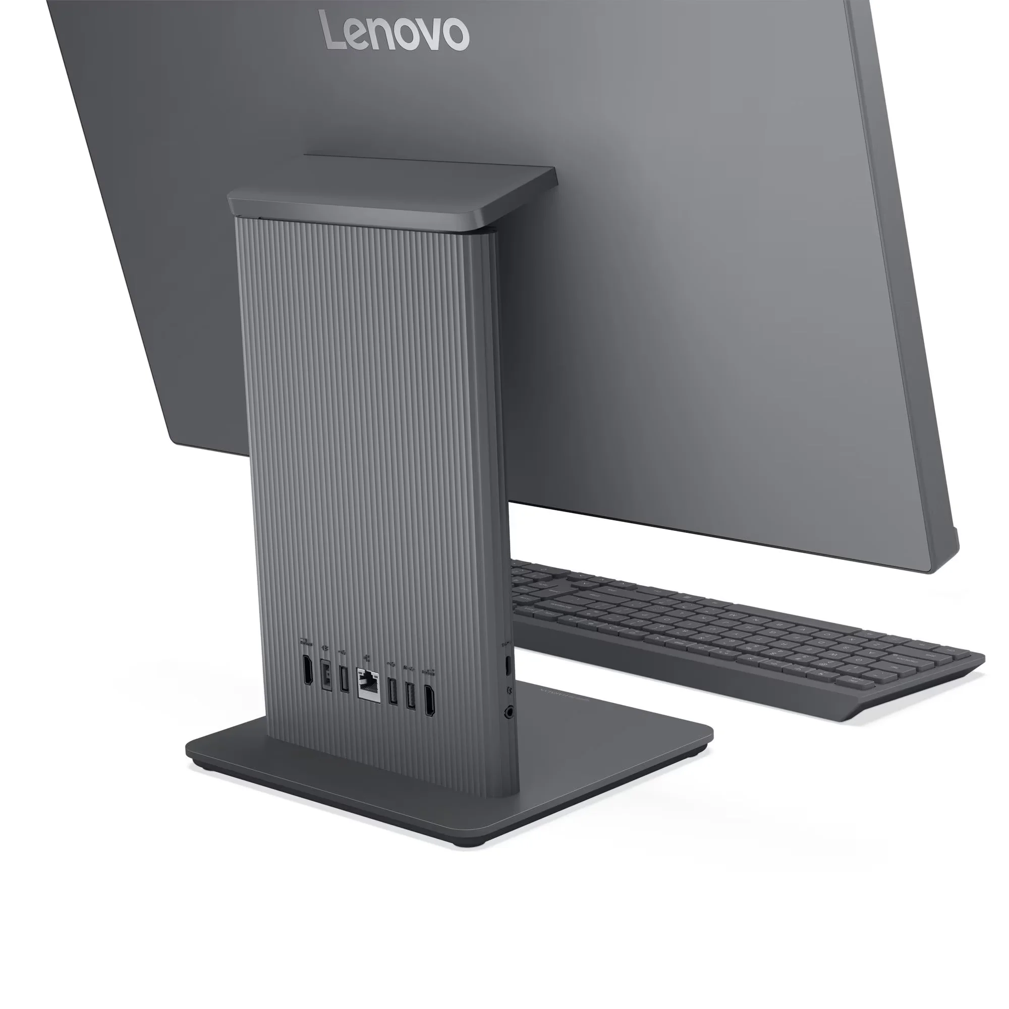 AIO Lenovo 24IRH9 - Intel Core I5 13420H - 8GB DDR5 - 512GB SSD - Pantalla 23,8" FHD - No DVD - HDMI - RJ45 - Freedos - Luna Grey ( F0HN00PLLD ) miniatura 7