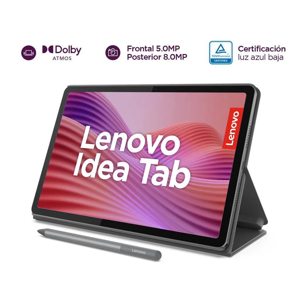 Lenovo Ideatab TB336FU - Pantalla 11" 2,5K - Octa Core (2,4GHZ/ 2,0GHZ) - 128GB - Memoria 8GB - Android 15 - WIFI + Teclado + Lapiz - Luna Grey miniatura 4