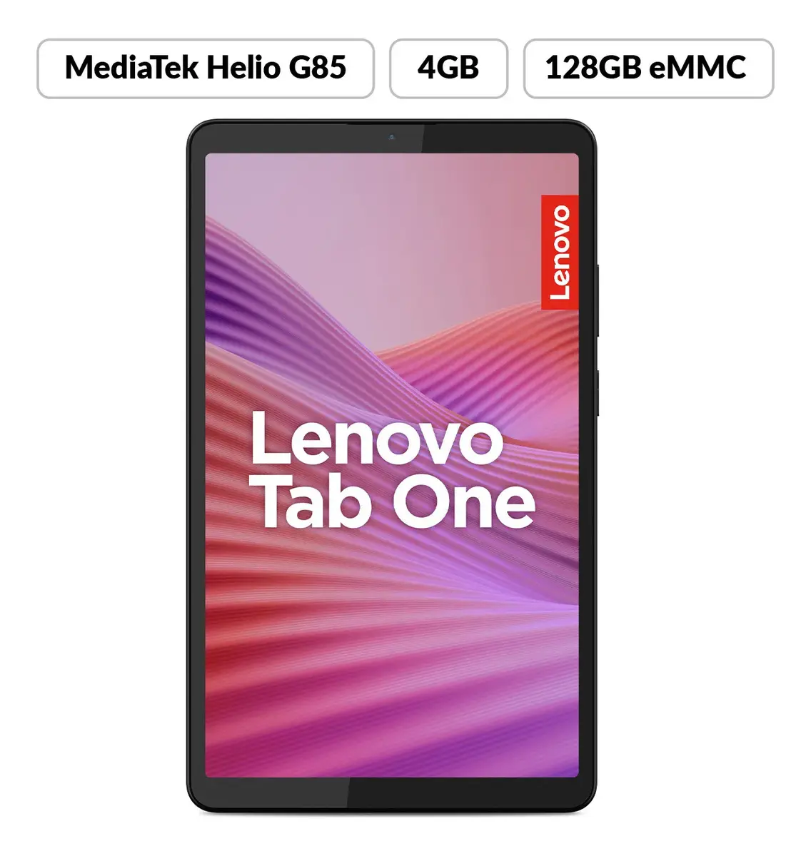 Lenovo Tab One TB305FU - Pant 8,7" - Octa Core (2.0GHZ / 1,8GHZ) - 128GB - Mem 4GB - Android 14 - Doble Camara - WIFI - Seafoam Green + Folio Case miniatura 3