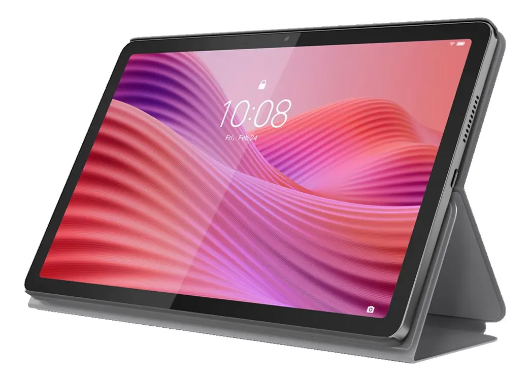 Lenovo Tab 10 TB311XU -pant 10.1" WUXGA - Octa CORE(2,0GHZ / 1,8GHZ) -128GB -mem 4GB -android 14 - Doble Cam - WIFI + 4G LTE - Luna Grey + Folio Case