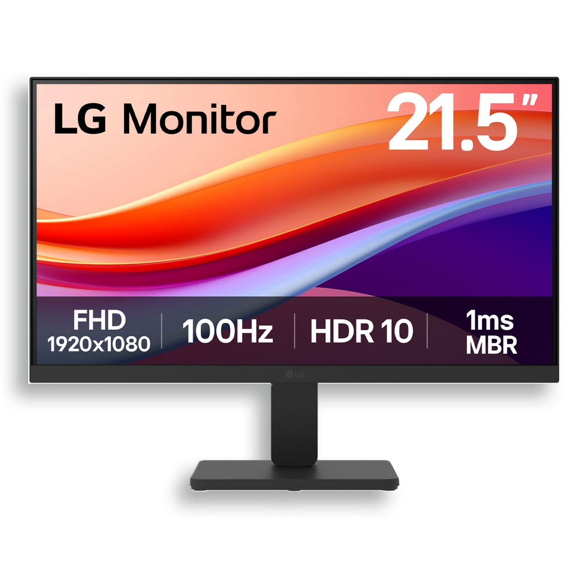 Monitor LG 22" 22U401A-B - FHD - HDMI - VGA - 100HZ - 5MS
