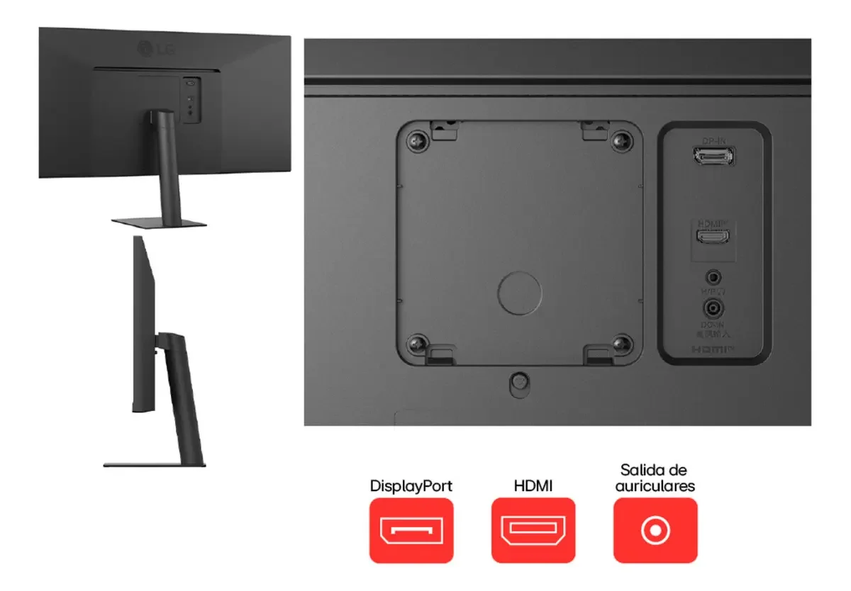 Monitor LG 34" 34U511A-B - Panel IPS - HDMI - FHD - Ultrawide - 2560 X 1080 - 100HZ - 5MS miniatura 5