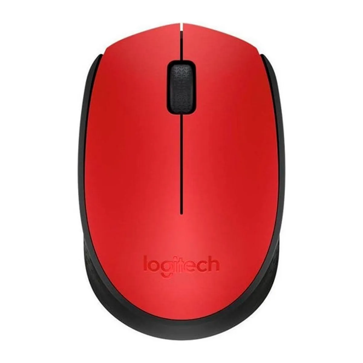 Mouse Logitech M170 - Inalambrico - Rojo