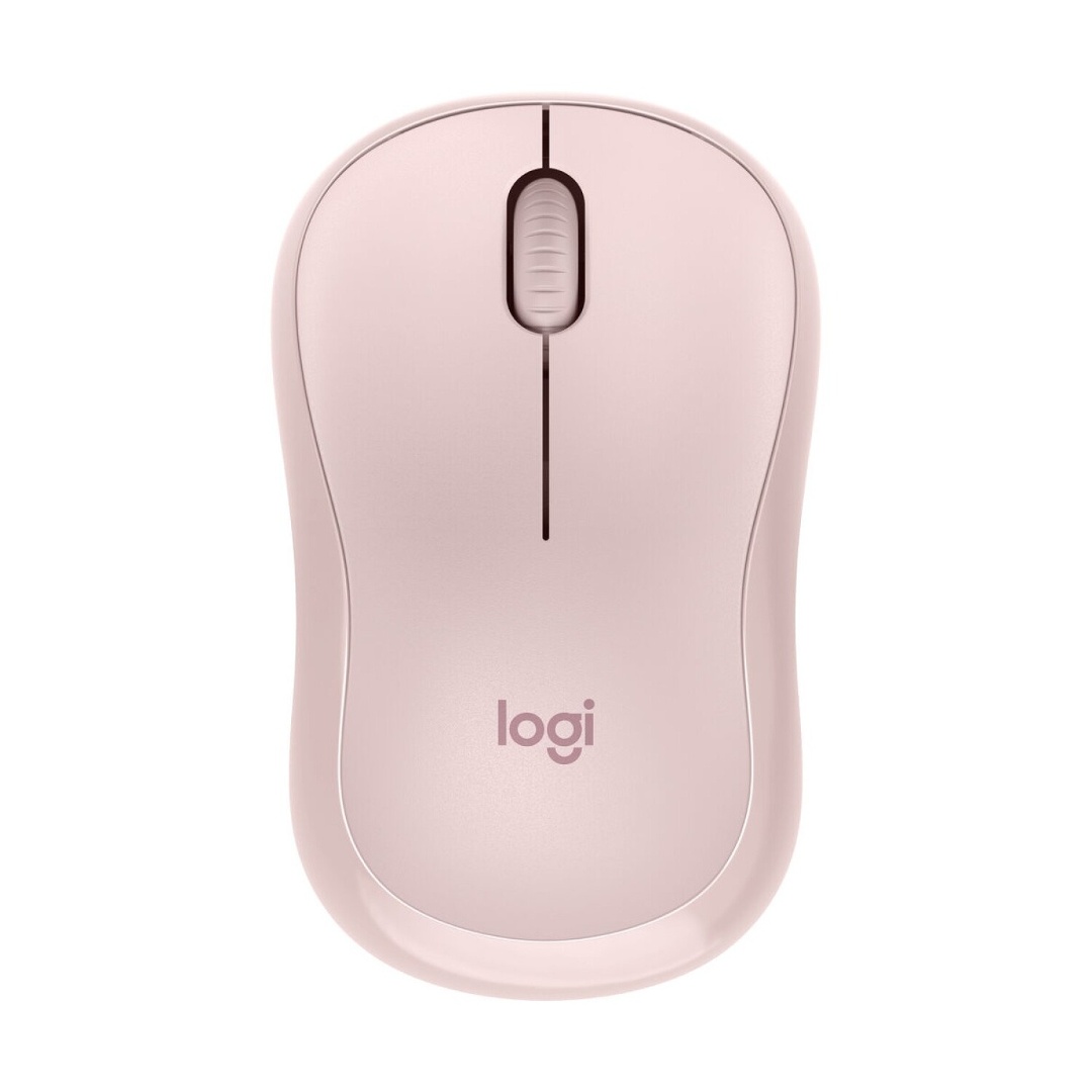 Mouse Logitech M240 - Inalambrico - Bluetooth -silencioso - Rosa - Tecnologia Silent Touch