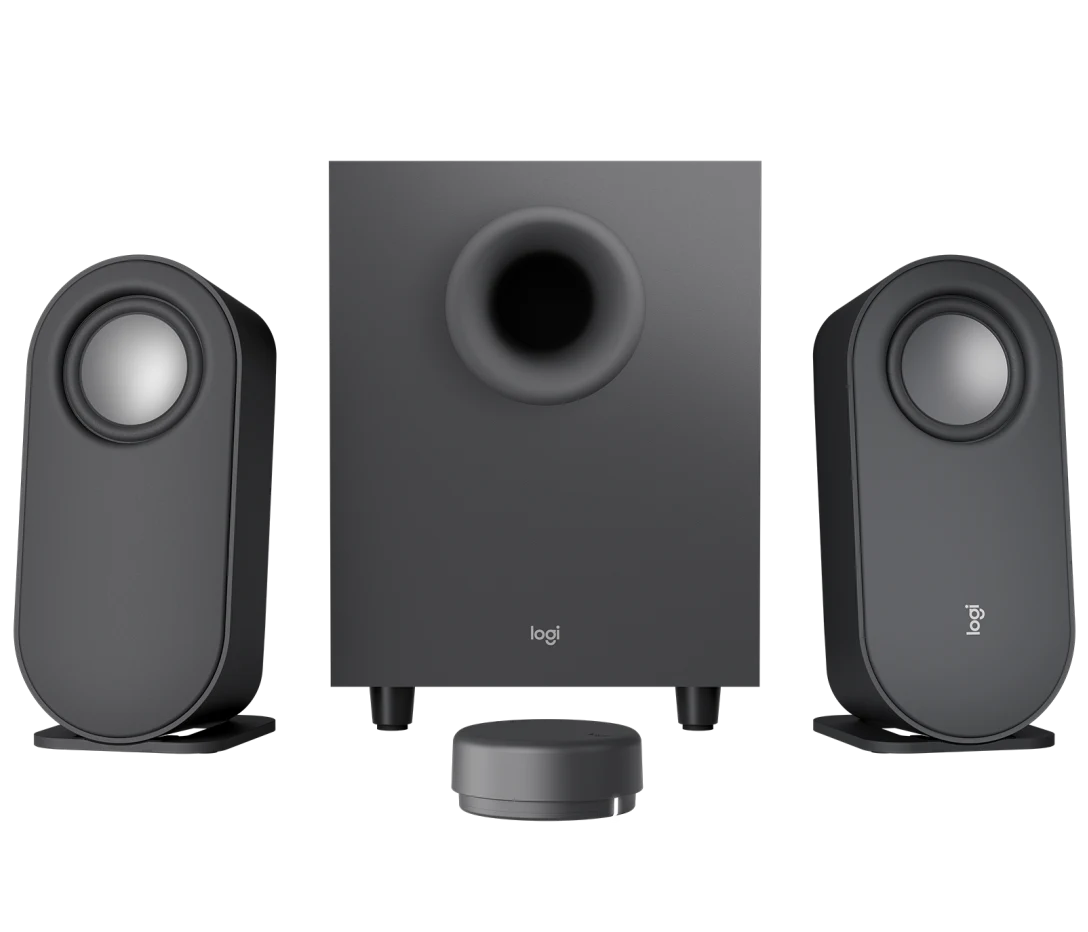 Parlante Logitech Z407 - Bluetooth - Micro USB - Subwoofer 40W (1 Subwoofer X 20W / 2 Satelite X 10W) - Control Giratorio Inalambrico - Negro
