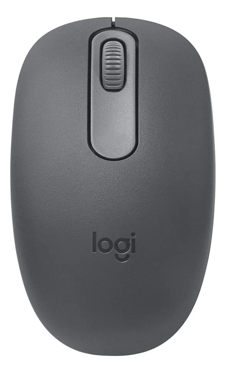 Mouse Logitech M196 - Inalambrico - Bluetooth - USB - Grafito