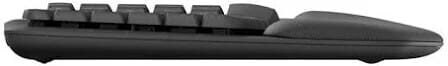 Teclado Logitech Wave - Ergonomico - Inalambrico - USB - Teclas Easy Switch - Negro miniatura 5