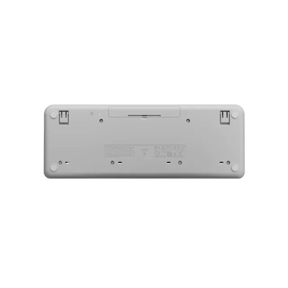 Teclado Logitech K250 - Inalambrico - Bluetooth - Compacto - Blanco miniatura 4