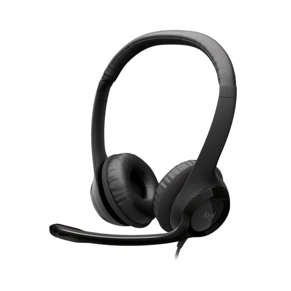 Diadema Logitech H390 - USB -c - Con Microfono - Permite Controlar El Volumen