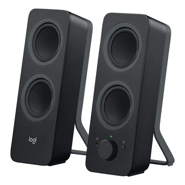 Parlantes Logitech Z207 - 10W - Bluetooth Multidispositivo - Negros - Entrada 3,5MM miniatura 2