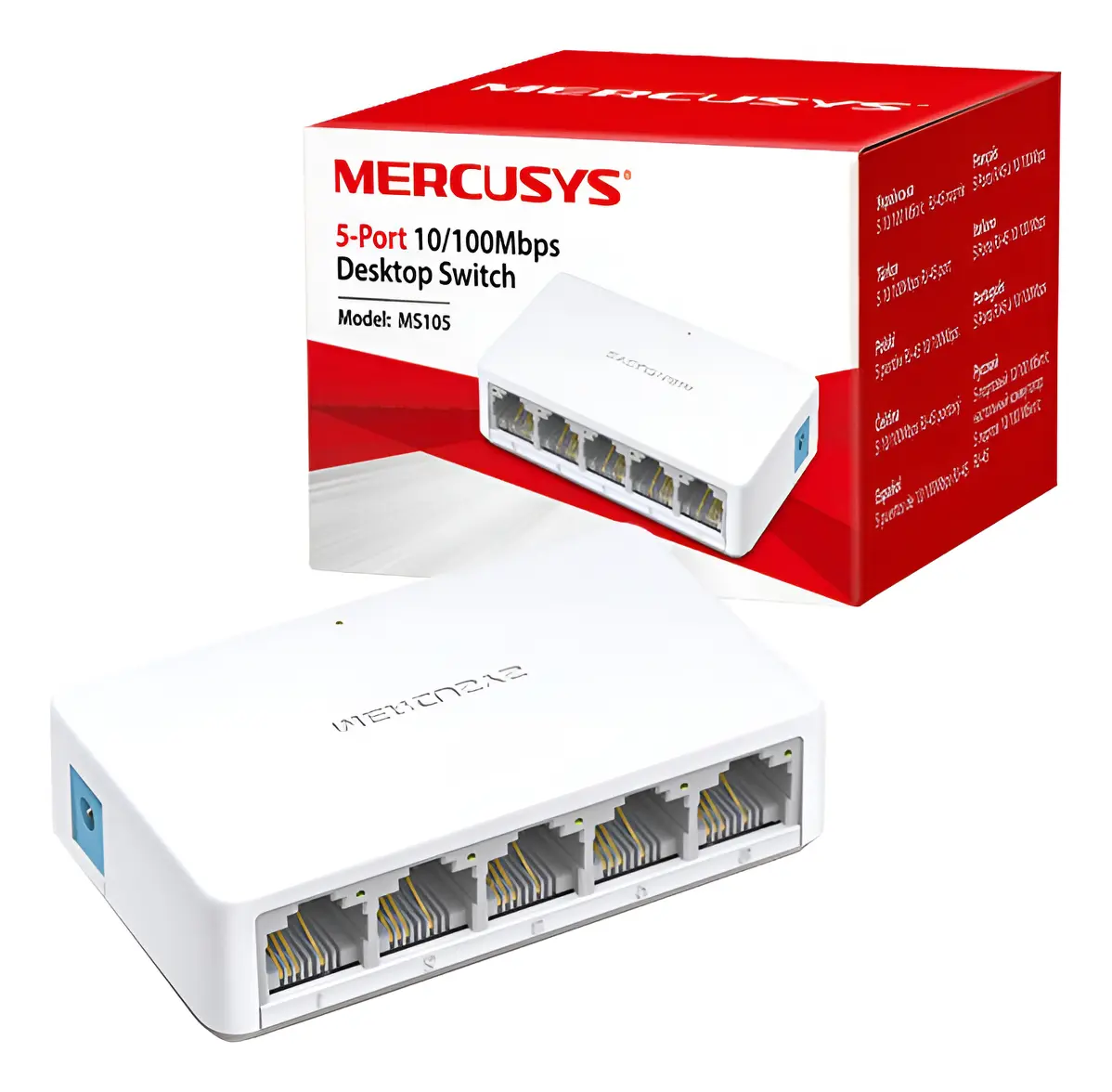 Switch Mercusys - 5 Puertos - MS105
