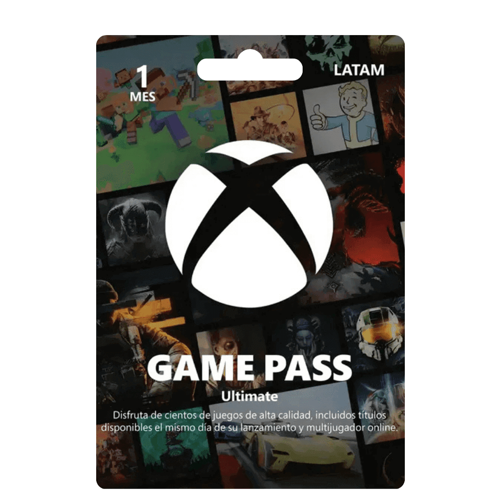 Pin Digital Xbox Game Pass Premium - 1 Mes - Mas De 200 Juegos - Multijugador En Linea - Para PC Y Consola