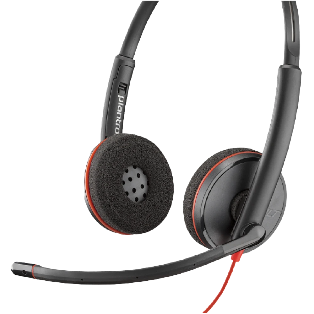 Diadema Poly Blackwire 3220 - USB C - Con Microfono - Permite Controlar El Volumen - 8X228A6 miniatura 2
