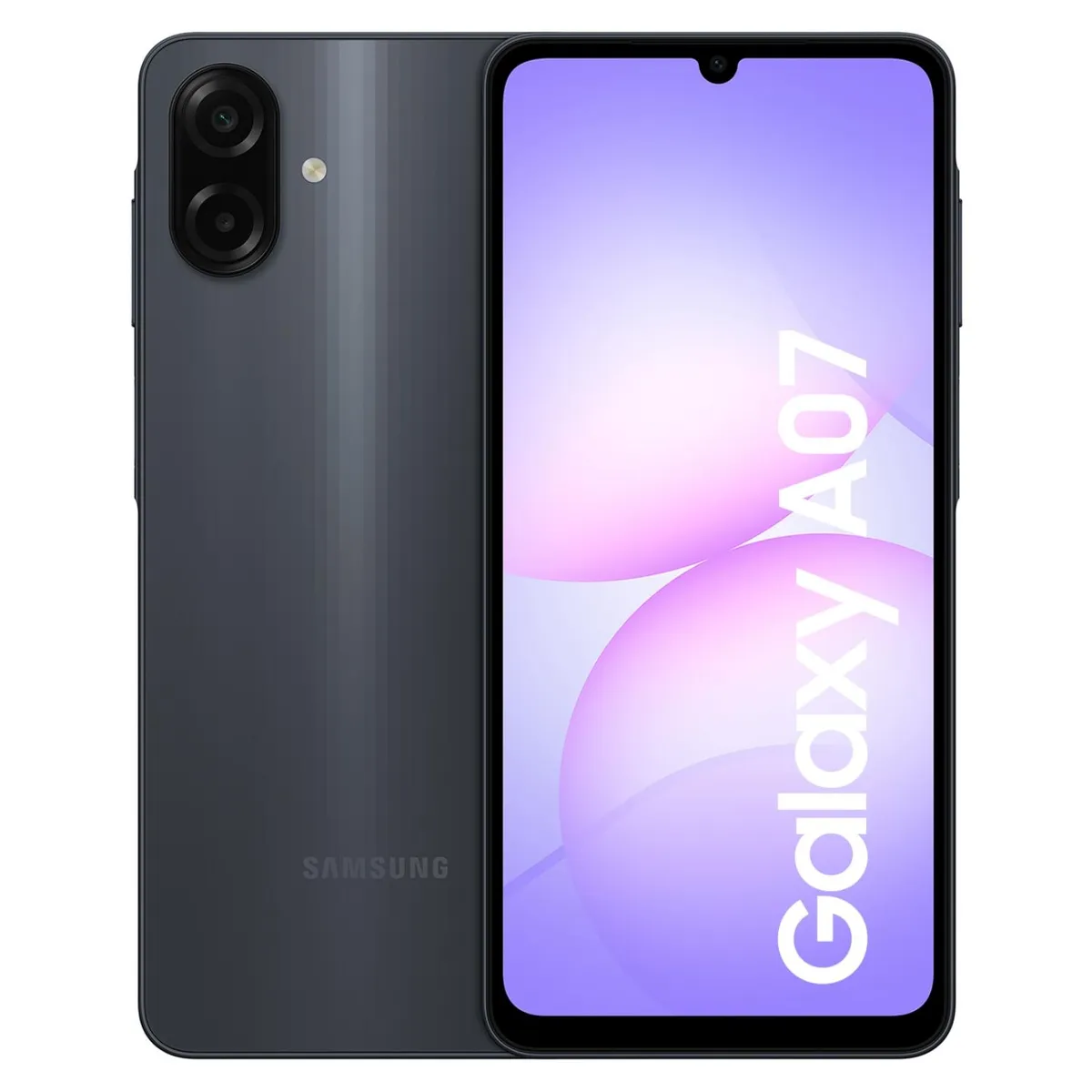 Samsung A07 SM-A075M - Pantalla 6,7" - Octa Core 2,2GHZ / 2,0GHZ - 64GB - Memoria 4GB - Doble Camara - Android 15 - Dual SIM - 4G LTE - Negro