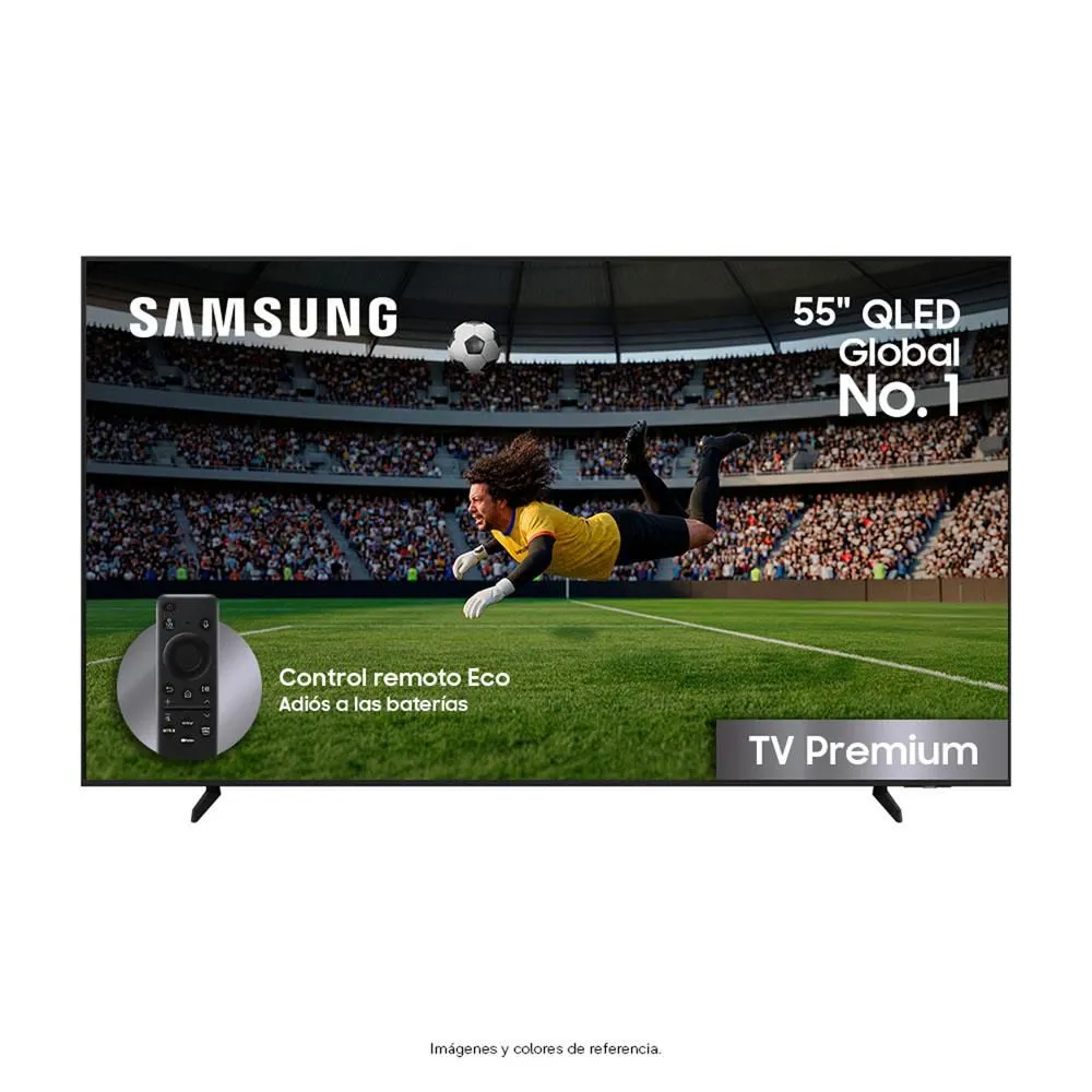 Televisor Samsung QLED Smart TV 55" Q7F - TDT - UHD 4K - QN55Q7FAAKXZL - Modelo 2025 - Vision AI - Control Con Comando De Voz Recargable