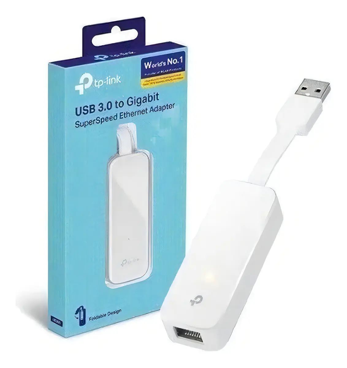 Adaptador De Red Tp Link UE300 USB 3,0 A Ethernet RJ45 Gigabit - Blanco