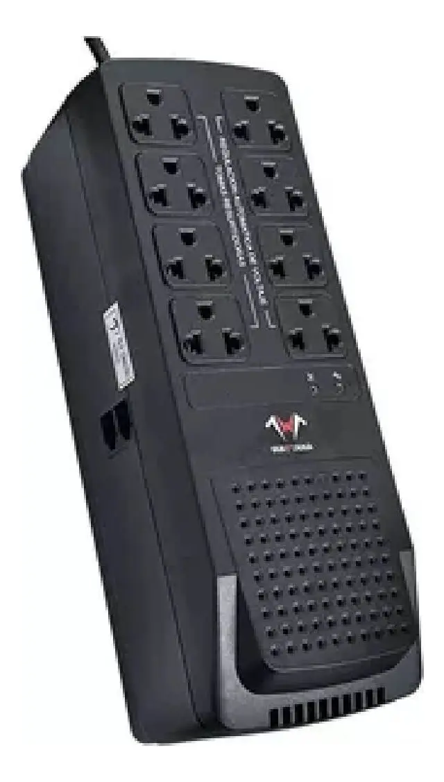 Regulador De Voltaje Wattana - 2000VA - 1000W - 8 Tomas De Salida miniatura 3