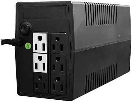 UPS Wattana 500VA - 250W - Interactiva - 6 Conectores De Salida ( 4 Con Autonomia - 2 Resurtidoras ) miniatura 2