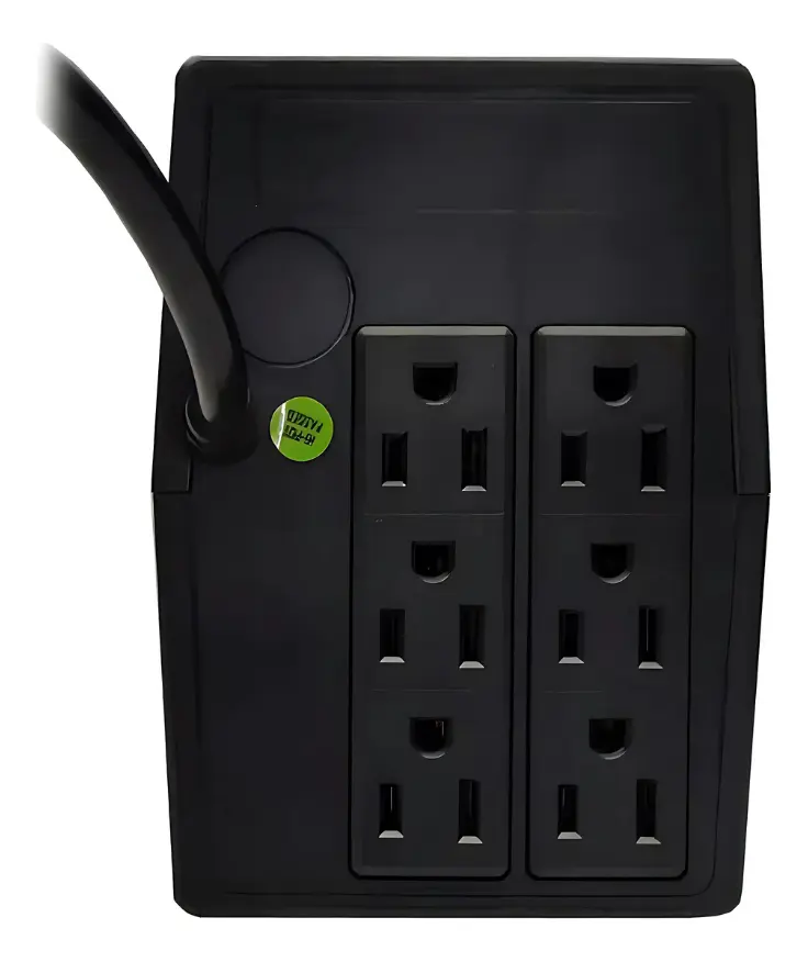 UPS Wattana 850 Lite - 600VA / 360W - Interactiva - 6 Conectores De Salida ( Todos Con Autonomia ) miniatura 3