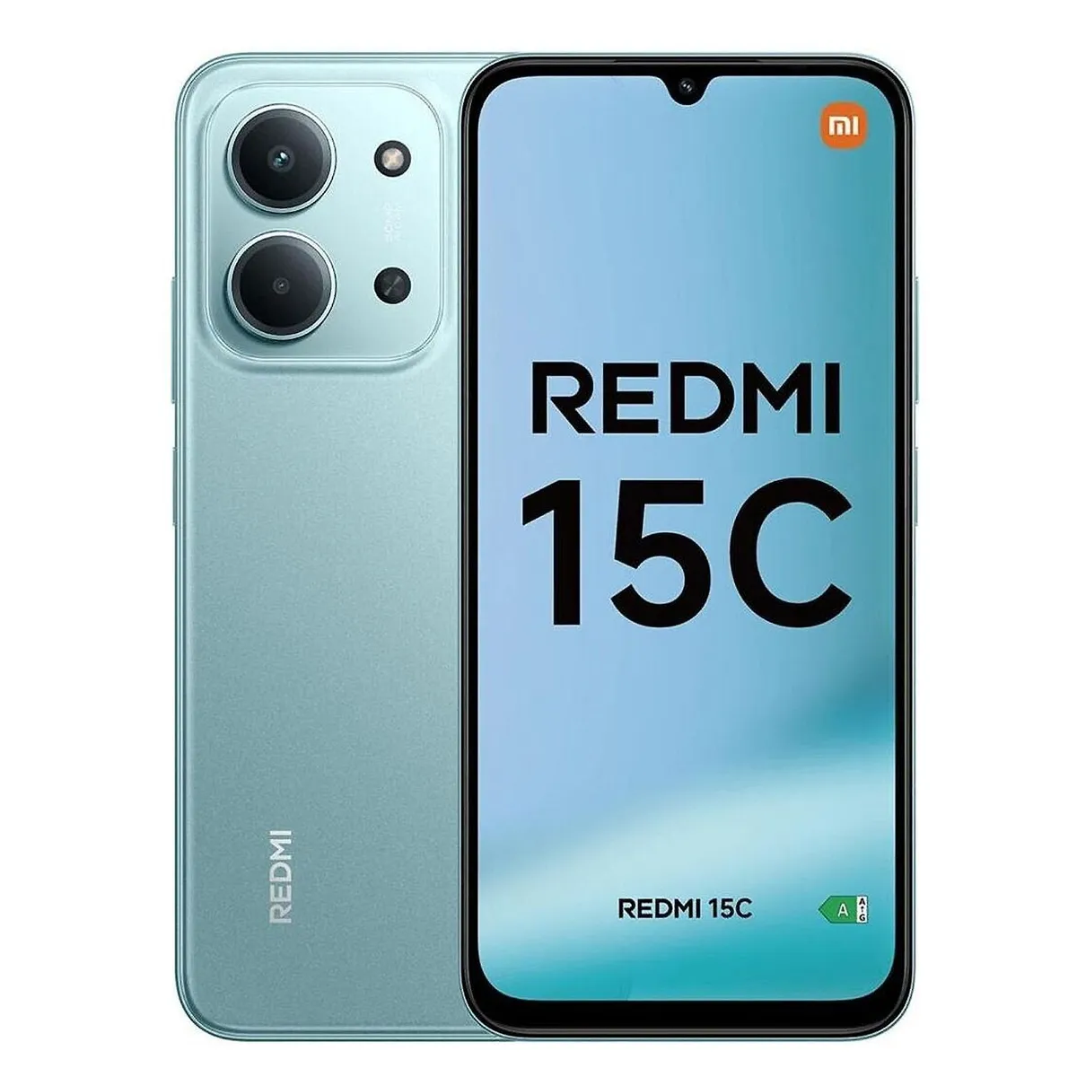 Xiaomi Redmi 15C - Pantalla 6,9" - Octa Core 2,0GHZ - 256GB - Memoria 4GB - Doble Camara - Android 15 - Dual SIM - 4G LTE - Mint Green