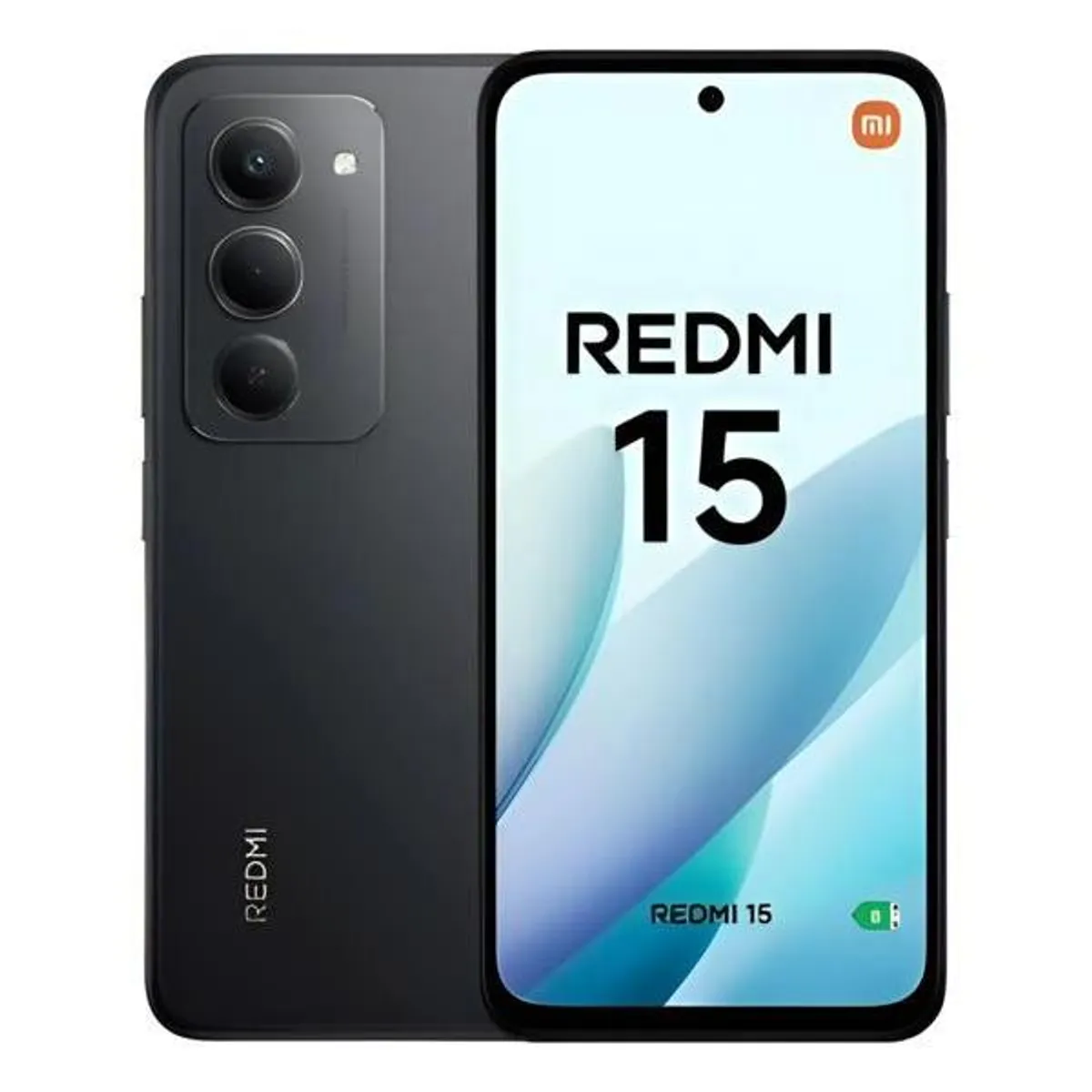 Xiaomi Redmi 15 - Pantalla 6,9" - Octa Core (2,8GHZ/ 1,9GHZ) - 128GB - Memoria 6GB - Triple Camara - Android 15 - Dual SIM - 4G LTE - Mindnight Black