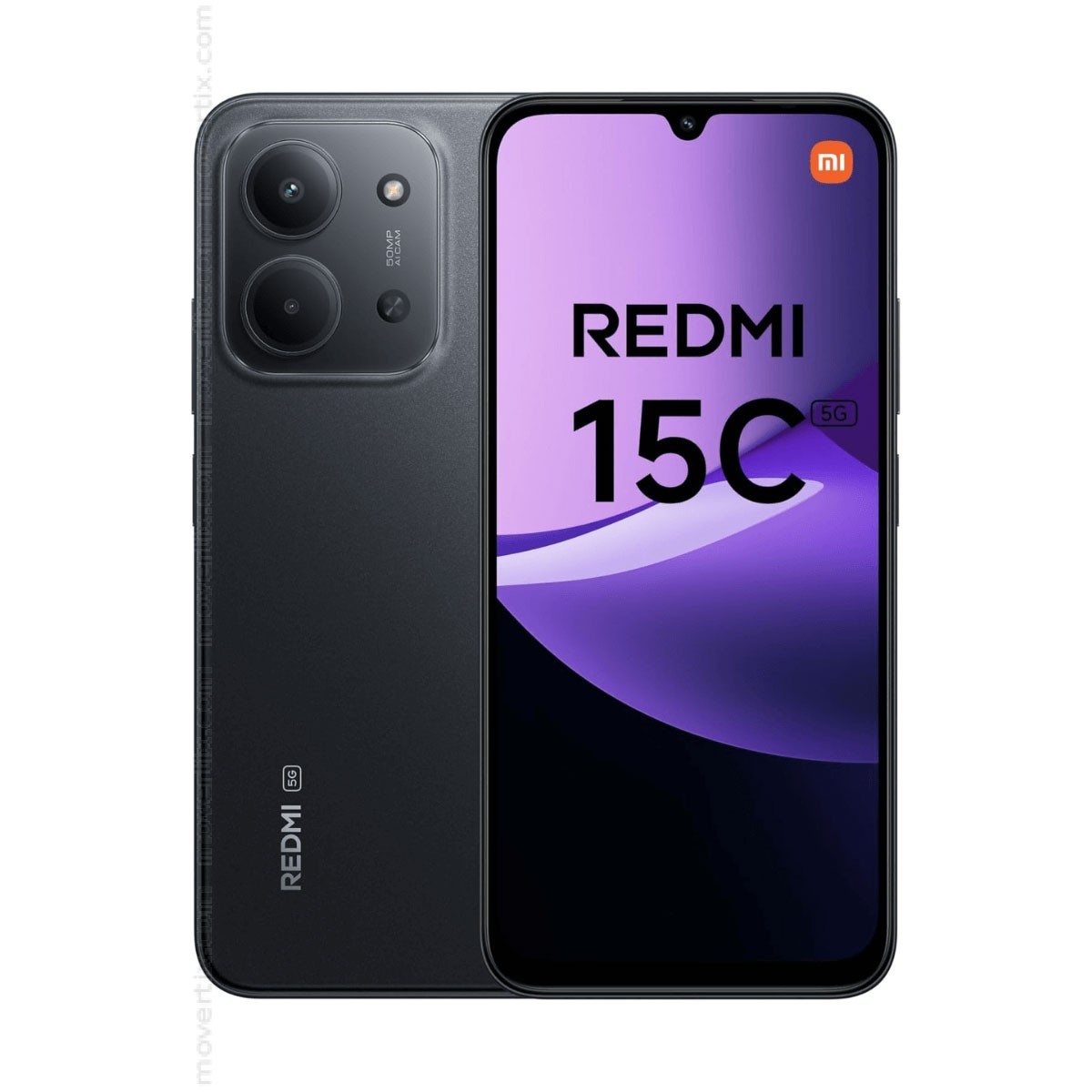 Xiaomi Redmi 15C - Pantalla 6,9" - Octa Core 2,0GHZ - 256GB - Memoria 8GB - Doble Camara - Android 15 - Dual SIM - 4G LTE - Mindnight Black
