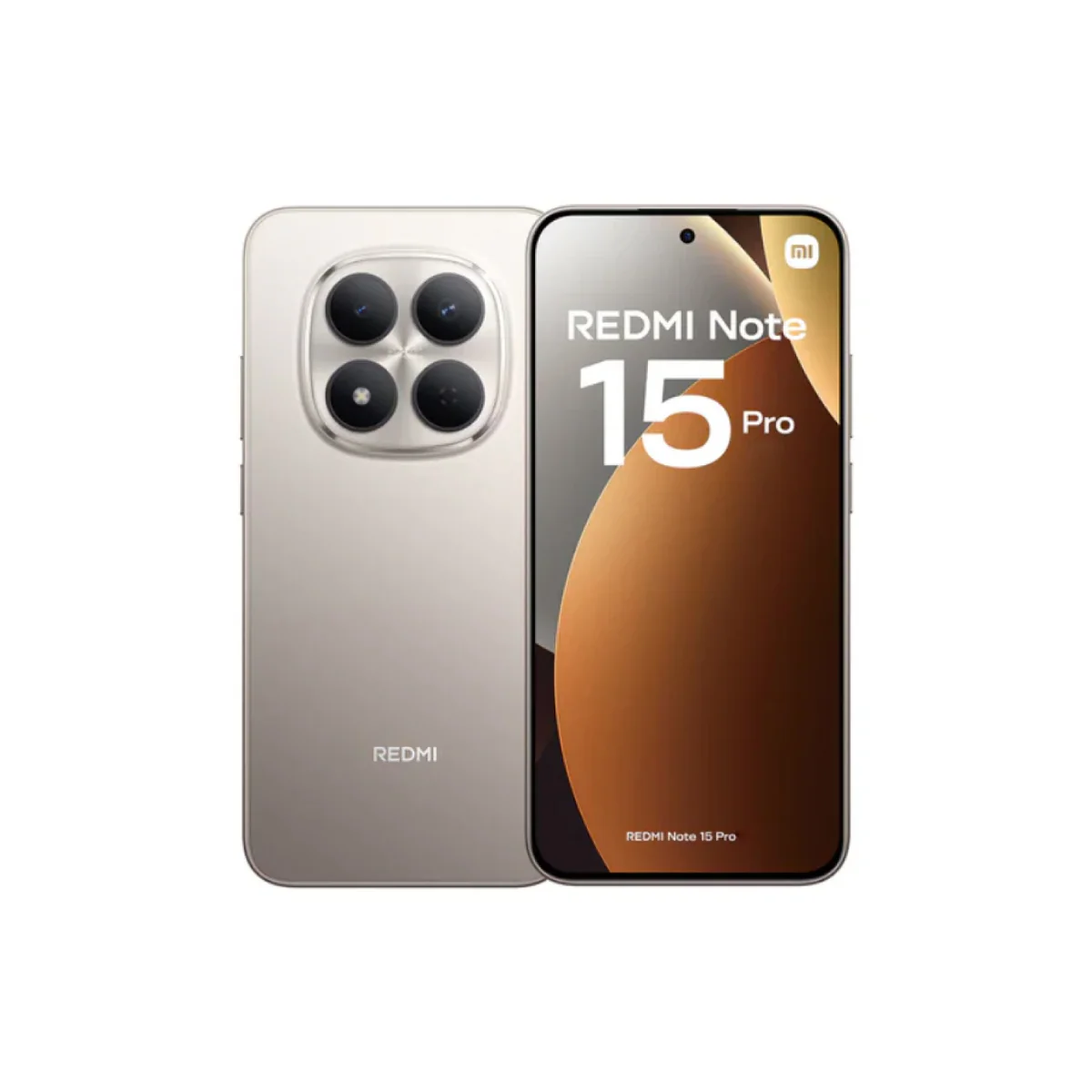 Xiaomi Redmi Note 15 Pro - Pantalla 6,77" - Octa Core 2,2GHZ / 2,0GHZ - 512GB - Memoria 12GB - Triple Camara - Android 15 - Dual SIM - 4G LTE - Titanium