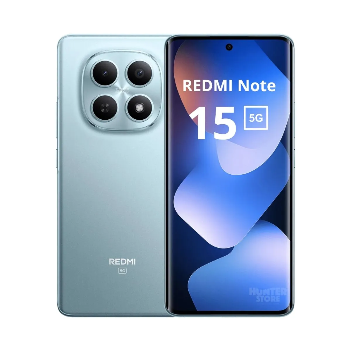 Xiaomi Redmi Note 15 5G - Pantalla 6,77" - Octa Core 2,2GHZ / 2,0GHZ - 256GB - Memoria 8GB - Triple Camara - Android 15 - Dual SIM - 5G - Blue